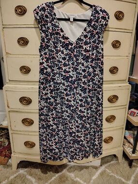 London Style Collection Vintage 80s/90s Floral Dress Size 18 Plus